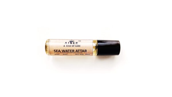 Sea Water Attar - Alcohol-free perfume with refreshing ocean breeze notes.