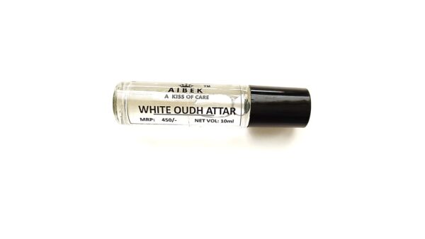 White Oudh Attar is a luxurious, alcohol-free fragrance oil with a rich, woody aroma, complemented by subtle floral and sweet notes. Derived from pure agarwood, it offers a calming and sophisticated scent, perfect for long-lasting wear.