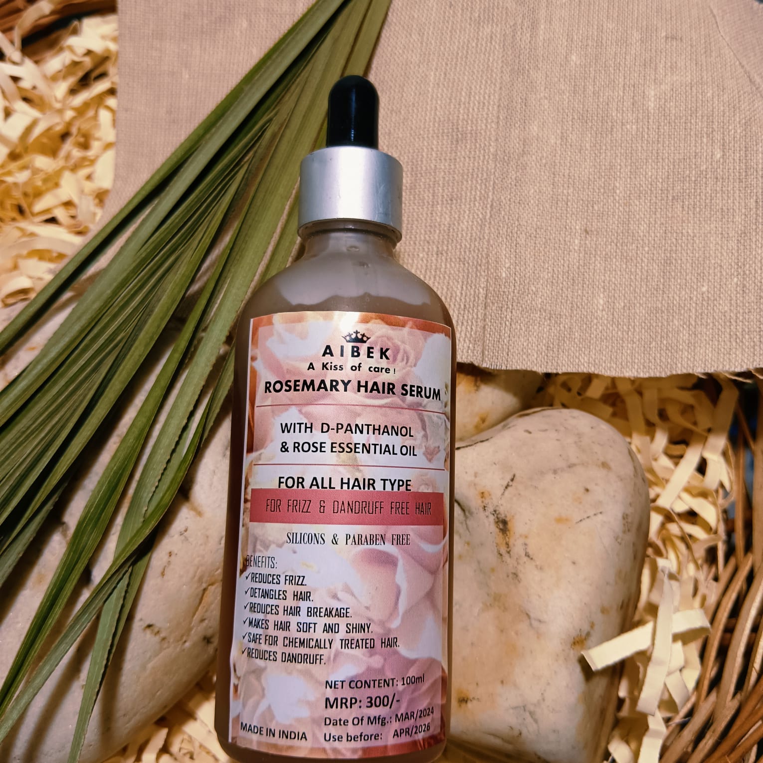 Rosemary hair serum